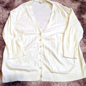 Gap cardigan - white, XXL